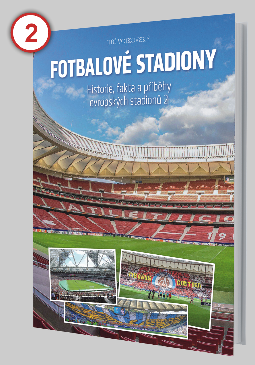 Kniha - Fotbalové stadiony 2